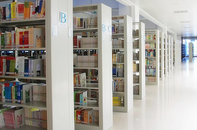 海發(fā)鋼制書架，圖書館書架、圖書館密集架、圖書館桌椅專業(yè)生產(chǎn)，品質(zhì)保障。